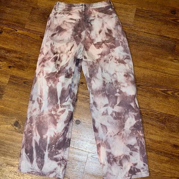 Wild Fable Acid Wash High Rise Punk Grunge Ripped Baggy Jeans Women’s Size 6/28R - Picture 2 of 9